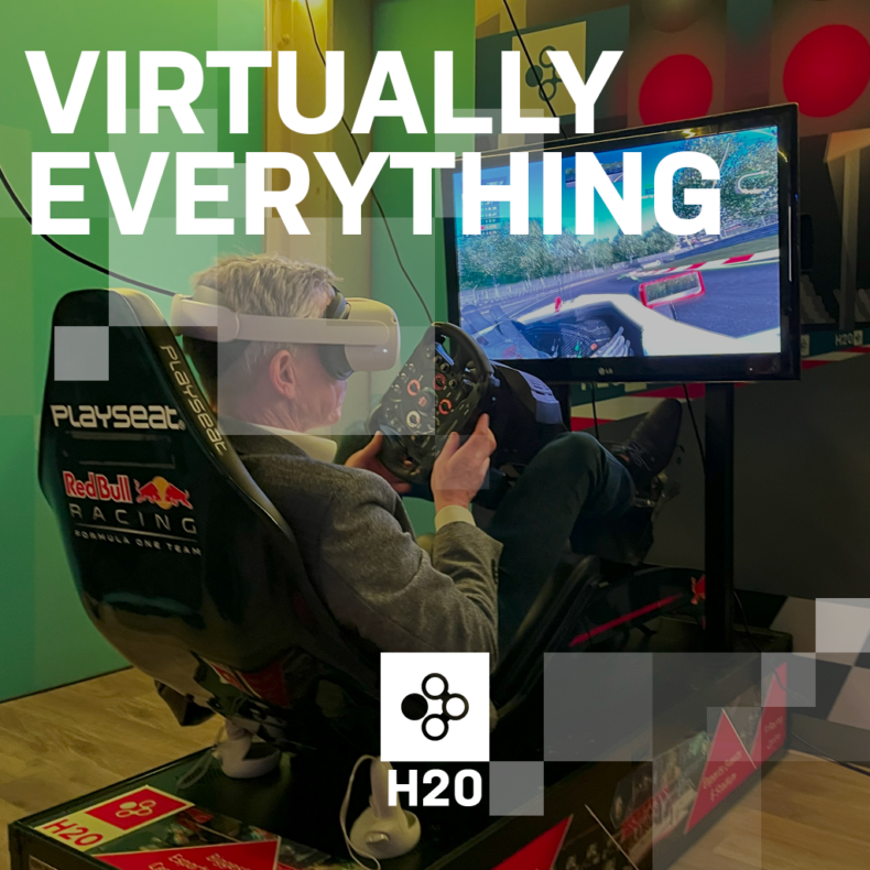 Virtual Reality Gaming - Virtually Everything arrangement bij H20